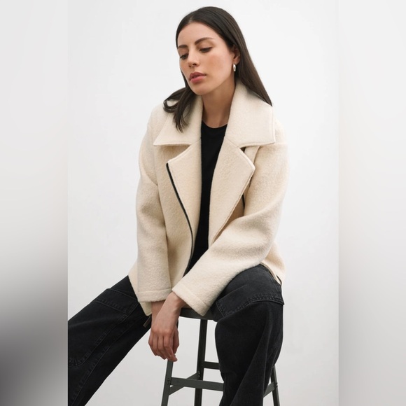 Marcella New York XS Cream Harvey Jacket - New With Tags + Never Worn - Picture 5 of 9